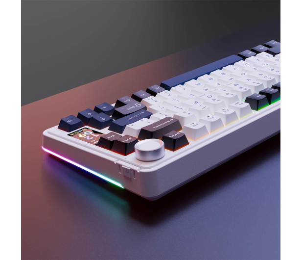 RAMPAGE Quell Pro mechaniczna Ekran, Gasket, Hot-Swap 2,4G + BT QUELLPRO-WHITE - 1370735 - zdjęcie 12